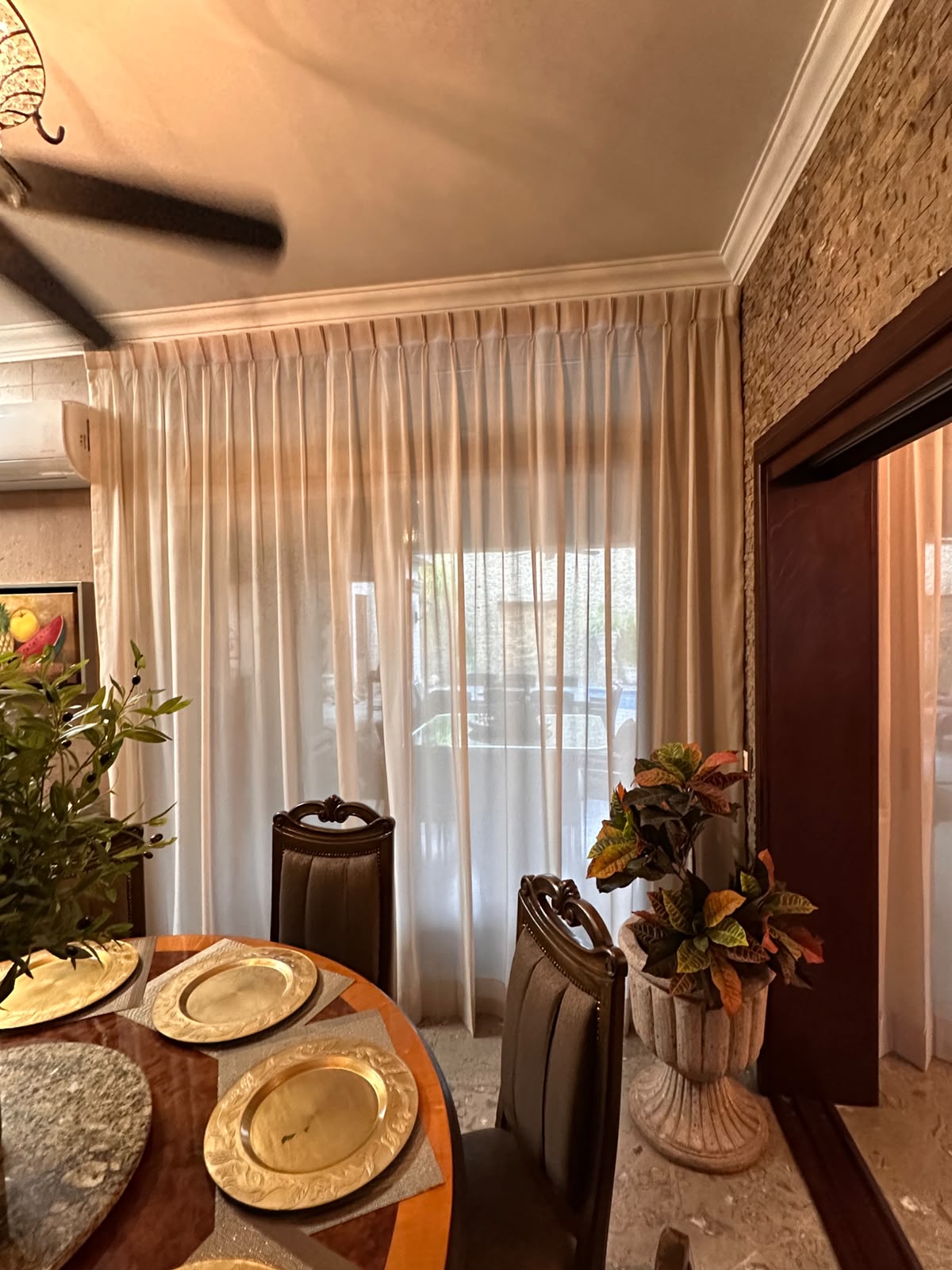Cortinas instaladas por Lux Interiores